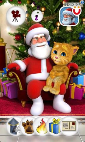 圣诞老人和生姜猫图1: