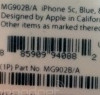 拟替代iPhone4/4s:8GB版iPhone 5c包装盒曝光[图]