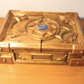  玩家自制《炉石传说》游戏开场实体木盒 