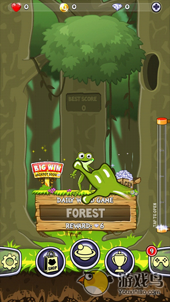 青蛙跳跃2游戏官方最新版图1: