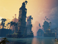 《遗落的水世界》游戏截图曝光 画面精美绝伦