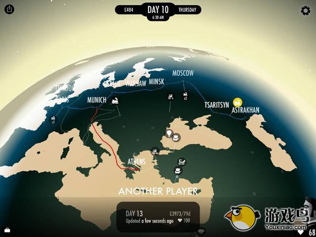《80天环游世界》改编游戏《80 Days》iPhone测评