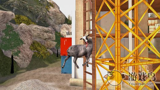 模拟山羊口袋版中文汉化版下载（Goat Simulator Pocket Edition）图1: