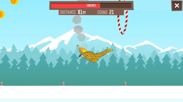 模拟长颈鹿冬季运动图5: