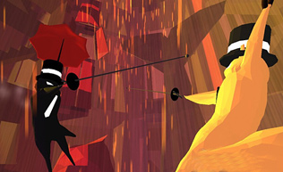 虚拟现实游戏《雨猫决斗》首部个性宣传片