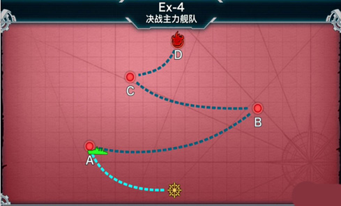  战舰少女妄想舰队关卡EX4打法攻略 