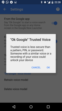 谷歌Play服务7.0推出 Android可使用声音解锁[图]