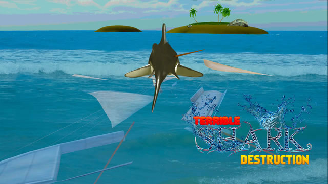 疯狂的鲨鱼袭击3D图3: