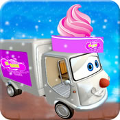 3D冰淇淋儿童车