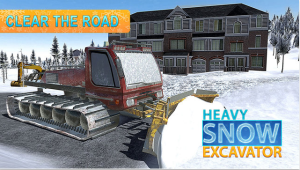 大雪挖掘机卡车模拟3D图4