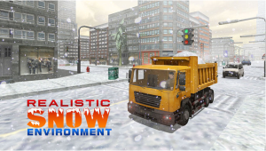 雪挖掘机模拟器3D图3