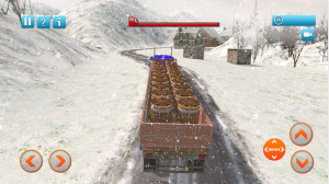 越野雪小山卡车3D图2
